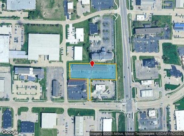  616 33Rd Ave Sw, Cedar Rapids, IA Parcel Map