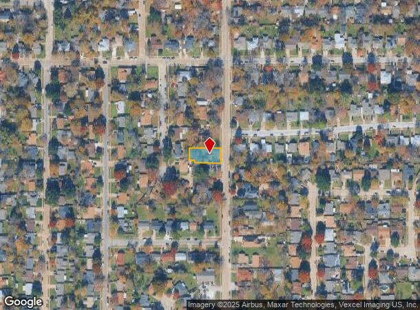  1735 Senter Rd, Irving, TX Parcel Map