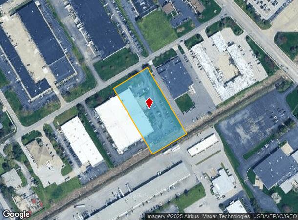 360 Tomahawk Dr, Maumee, OH Parcel Map