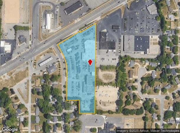  4100 Plainfield Ave Ne, Grand Rapids, MI Parcel Map