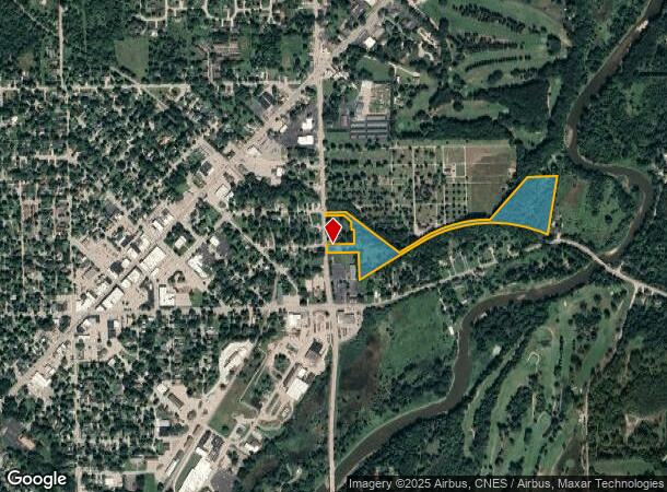  200 Ellington St, Caro, MI Parcel Map