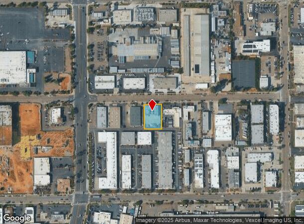  7901 Raytheon Rd, San Diego, CA Parcel Map