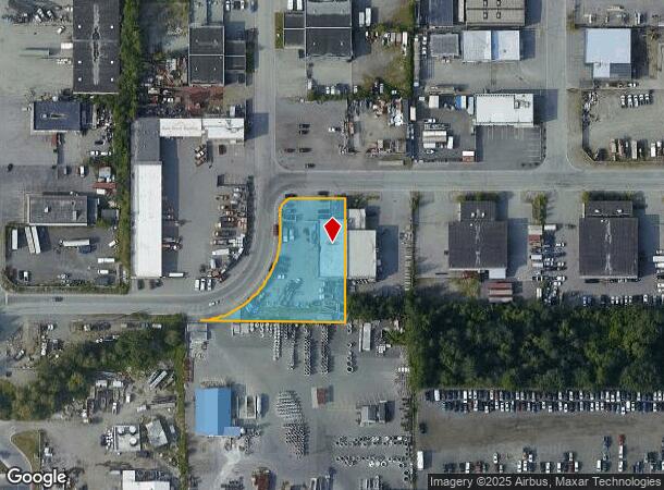  2300 Azurite Ct, Anchorage, AK Parcel Map