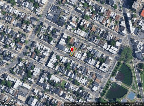 42 Poplar St, Jersey City, NJ Parcel Map