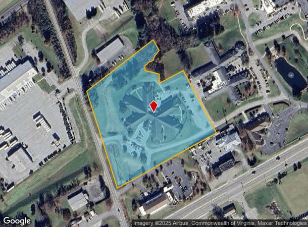 3939 Daugherty Rd, Salem, VA Parcel Map