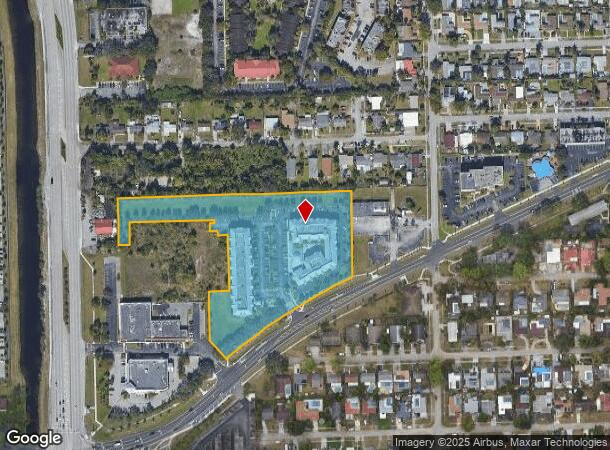 7843 Davie Road Ext, Hollywood, FL Parcel Map