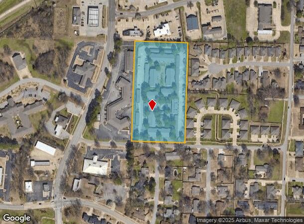 2509 Oakview Rd, Fort Smith, AR Parcel Map
