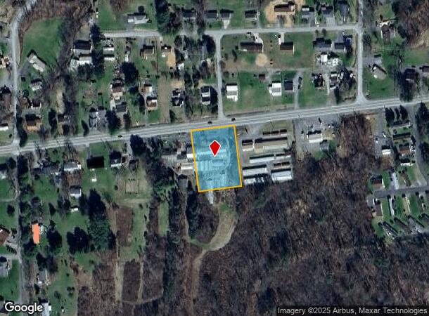  W Doe Run Rd, Lock Haven, PA Parcel Map