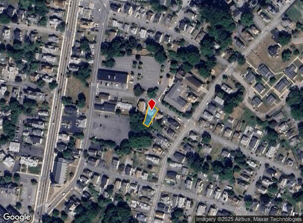  43 1/2 Washburn St, Taunton, MA Parcel Map