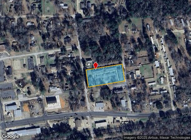  310 E Pine St, Hallsville, TX Parcel Map