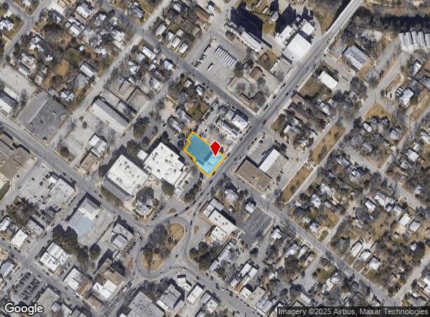  207 E San Antonio St, New Braunfels, TX Parcel Map