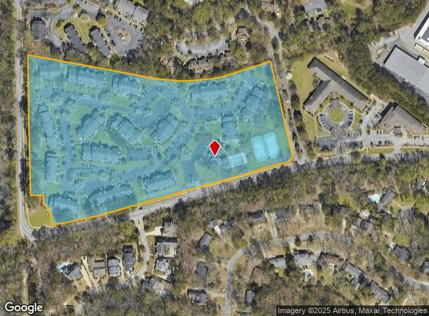 501 Pelham Dr, Columbia, SC Parcel Map