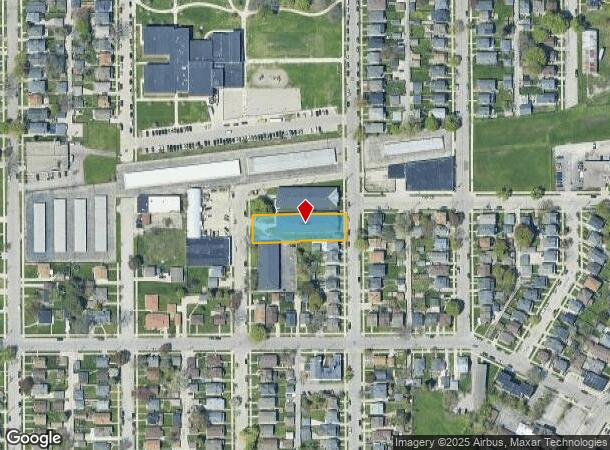 1802 Grange Ave, Racine, WI Parcel Map