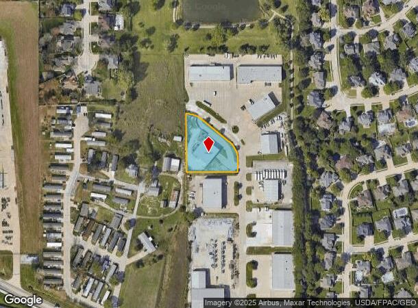 726 N Frontier Rd, Papillion, NE Parcel Map