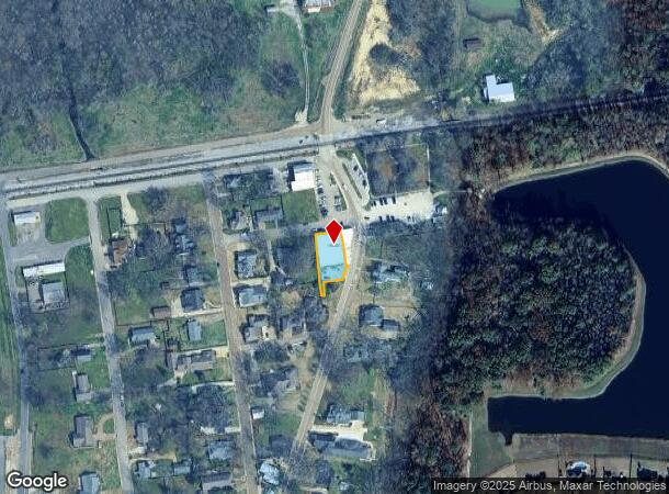  60 Front St, Rossville, TN Parcel Map