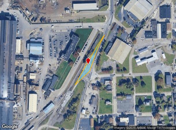  824 Moravia St, New Castle, PA Parcel Map