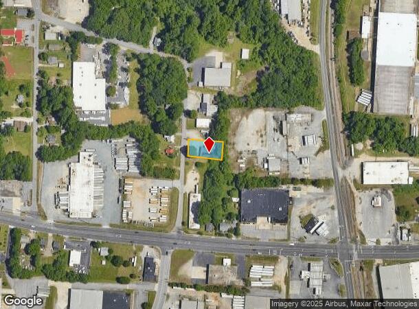  2115 Shore St, High Point, NC Parcel Map