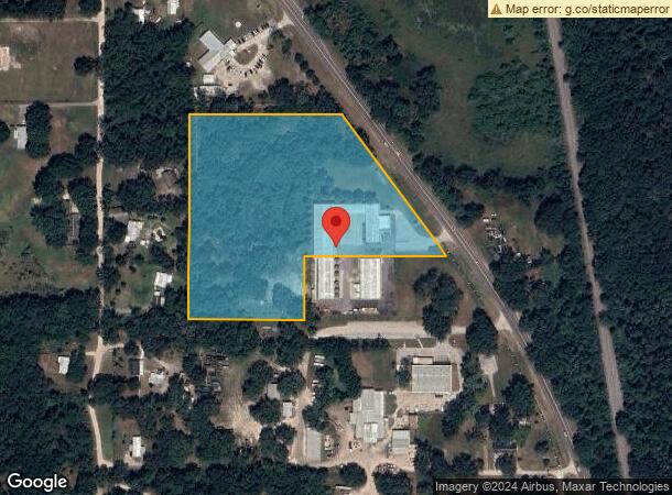  2041 Paul S Buchman Hwy, Zephyrhills, FL Parcel Map