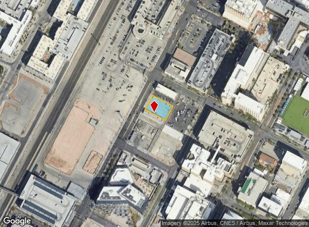  307 S Main St, Las Vegas, NV Parcel Map