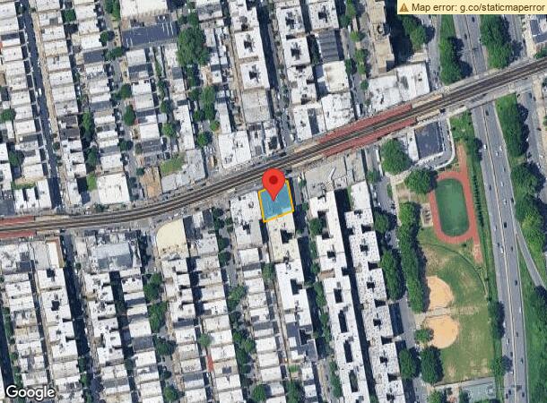  1590 Westchester Ave, Bronx, NY Parcel Map