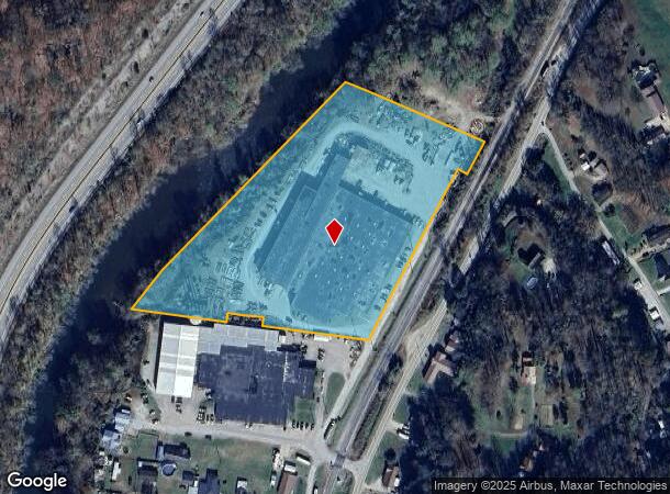 2871 Thunder Rd, Chapmanville, WV Parcel Map