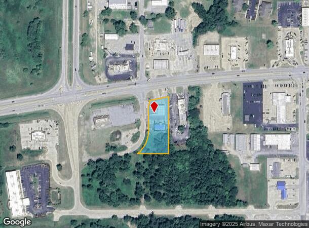 1531 W Main St, Salem, IL Parcel Map