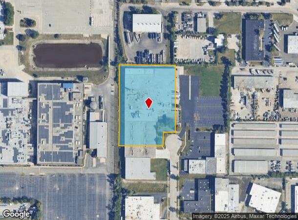 900 Carnegie St, Rolling Meadows, IL Parcel Map