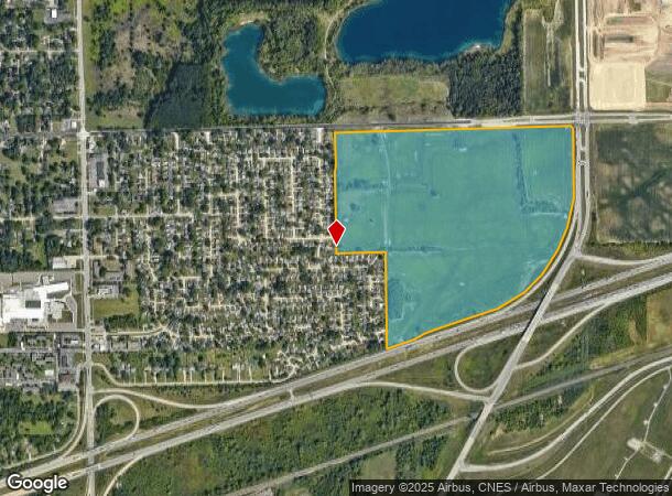  Wick, Romulus, MI Parcel Map