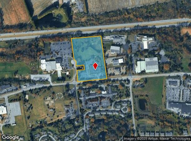 872 W Baltimore Pike, West Grove, PA Parcel Map