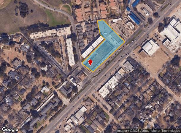  9005 Garland Rd, Dallas, TX Parcel Map