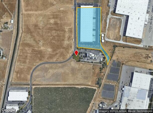  891 Eubanks Dr, Vacaville, CA Parcel Map