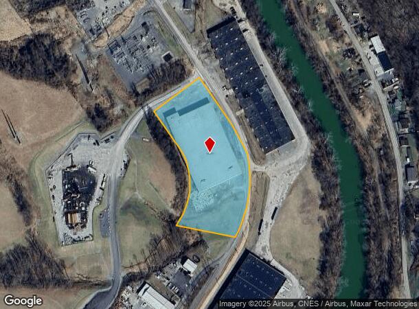 624 Armory Rd, Clarksburg, WV Parcel Map