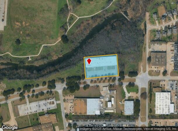  1121 E Avenue J, Grand Prairie, TX Parcel Map
