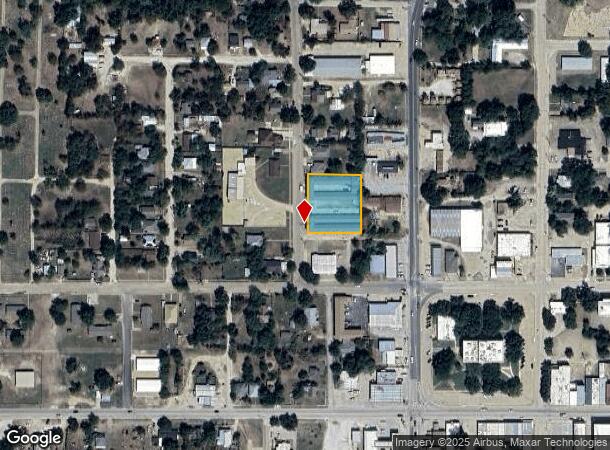 208 Perry St, Marlin, TX Parcel Map