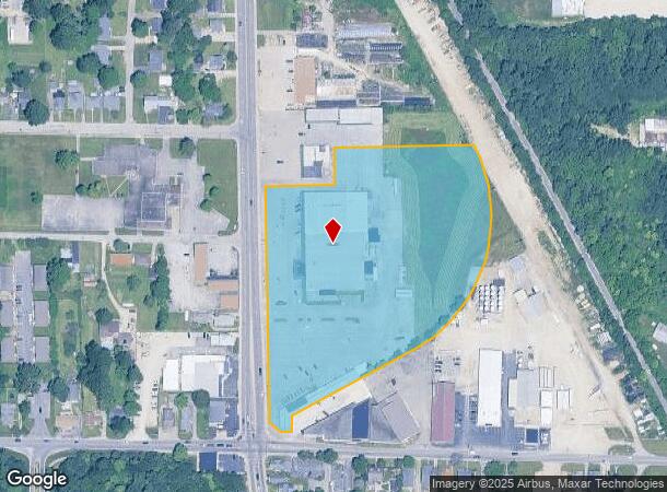 2006 N Walnut St, Muncie, IN Parcel Map