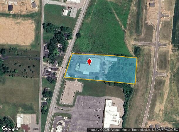  580 N Main St, New Carlisle, OH Parcel Map
