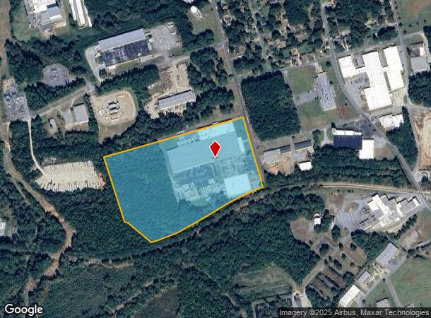  201-C Cuthbertson St, NC Parcel Map