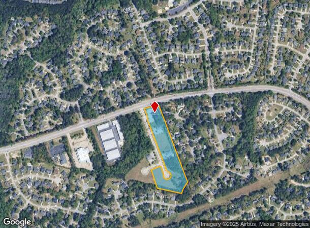 105 Professional Park Rd, Columbia, SC Parcel Map