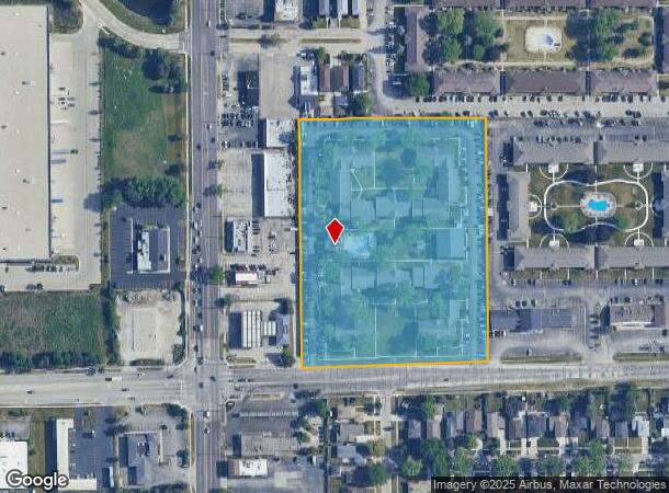 730 W Algonquin Rd, Des Plaines, IL Parcel Map