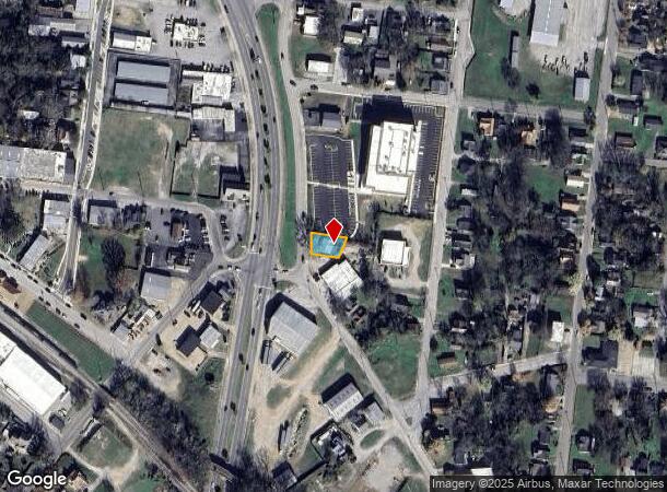 1119 S Main St, Mount Pleasant, TN Parcel Map
