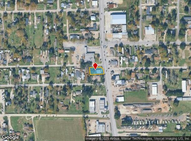 444 S Main St, Highlands, TX Parcel Map