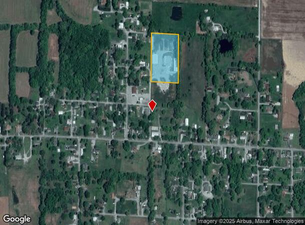  1822 Barton St, Harrisburg, IL Parcel Map