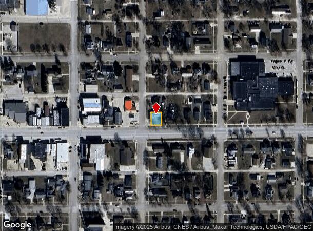 204 E Main St, Fredericksburg, IA Parcel Map