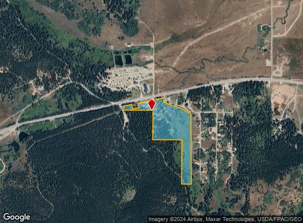  1630 Targhee Pass Hwy, West Yellowstone, MT Parcel Map