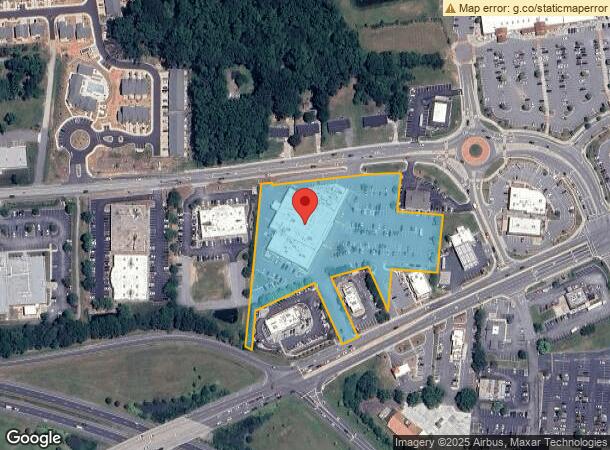  828 S Main St, Kernersville, NC Parcel Map