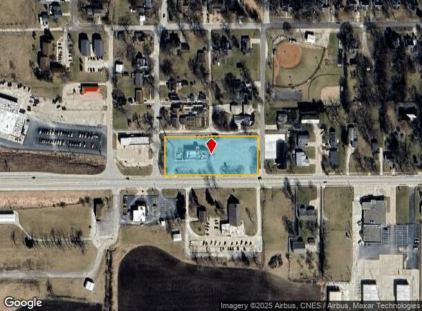  451 W Ottawa Rd, Paxton, IL Parcel Map