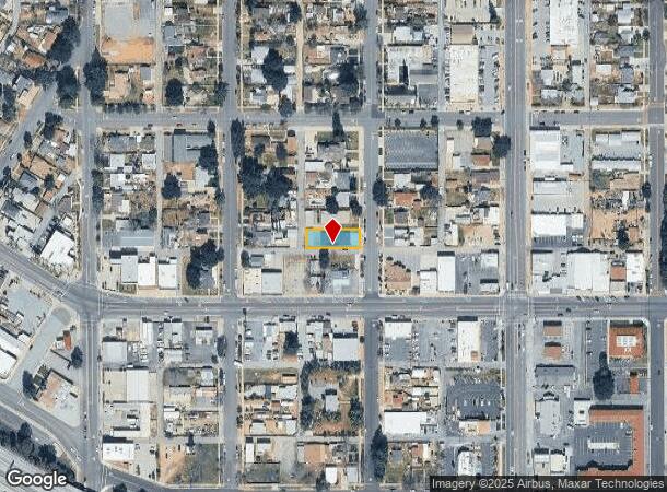 629 Euclid Ave, Beaumont, CA Parcel Map