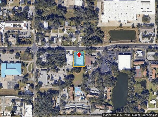 1201 Oakfield Dr, Brandon, FL Parcel Map