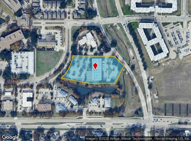  2101 Waterview Pkwy, Richardson, TX Parcel Map