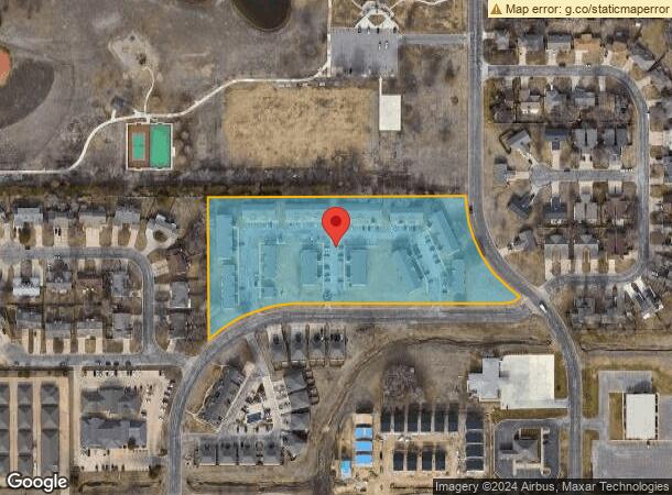  10010 E Boston St, Wichita, KS Parcel Map